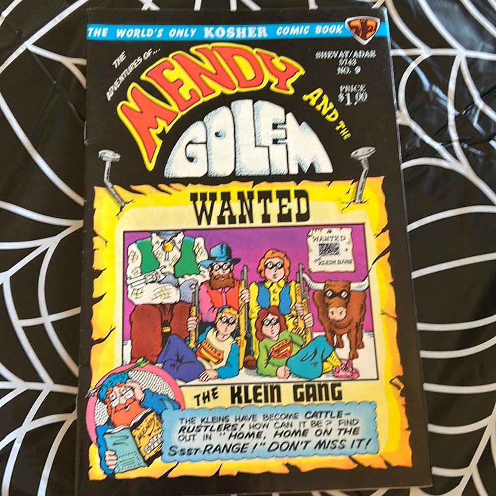 Vintage Comic Book Mendy and the Golem